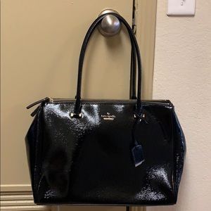 Cedar Street Patent Reena Shoulder Bag